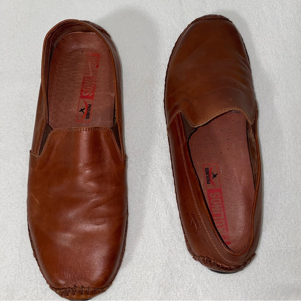 Pikolinos Men's Calfskin Moccasins size 44 or 10-10.5